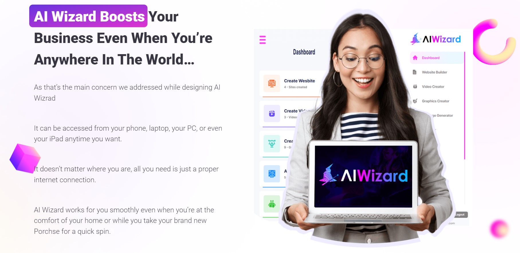 AI Wizard Review: Transforming Marketing Technology with an All-In-One AI App Suite